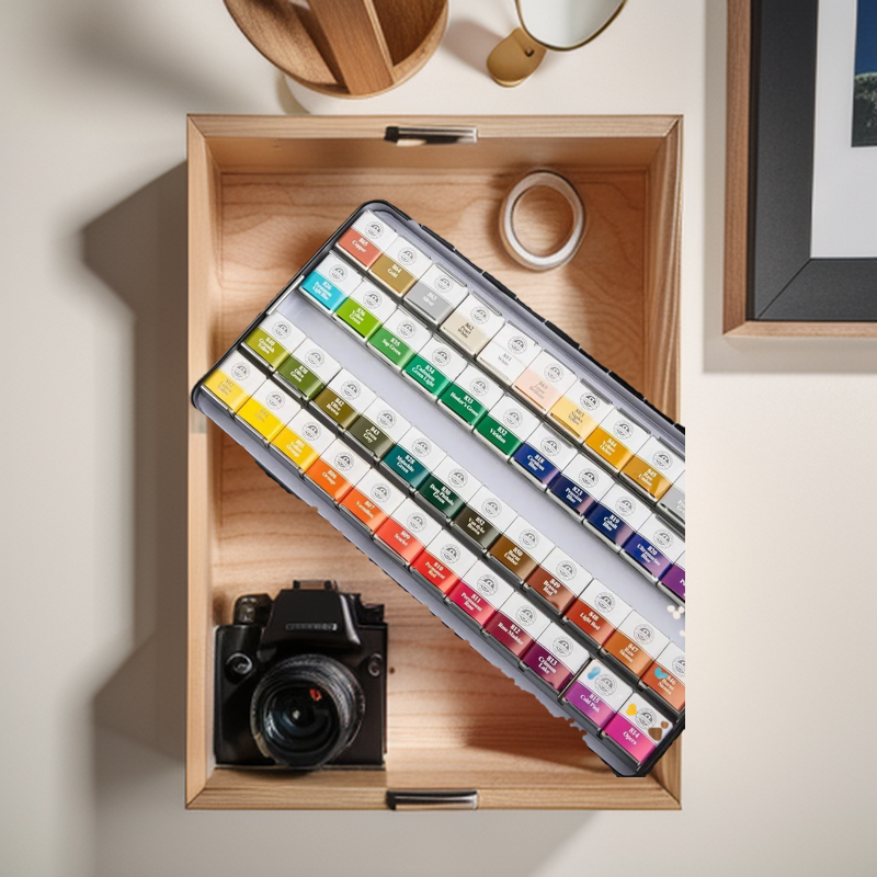 Mungyo Professional Watercolor Set Of 48. 