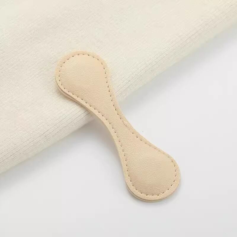 Leather Magnetic Shirt Cuff Shortener Button Bookmark Fixed Clip Retro Style Clothing Modification Tool No Brand
