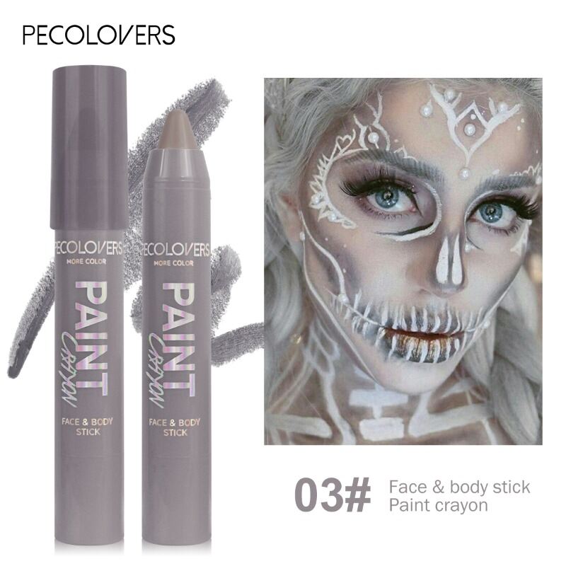 Body Painted Pen Face Paint Waterproof and Sweat-proof Long-lasting and Natural Suitable for Halloween Holiday Makeup