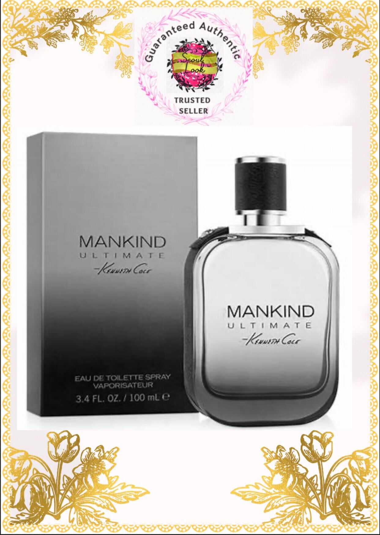 Kenneth Cole Mankind Ultimate EDT 100ml for Men Retail Packaging