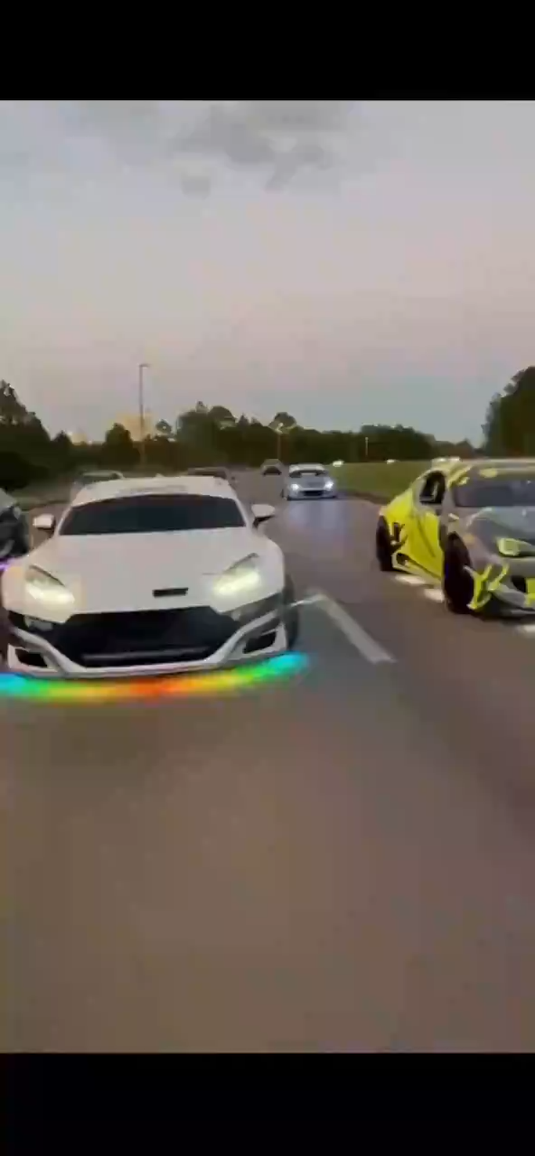90-120 120-150 RGB LED Under Car Tube Strip Underbody Glow Neon Light Kit Wireless Control Multicolor