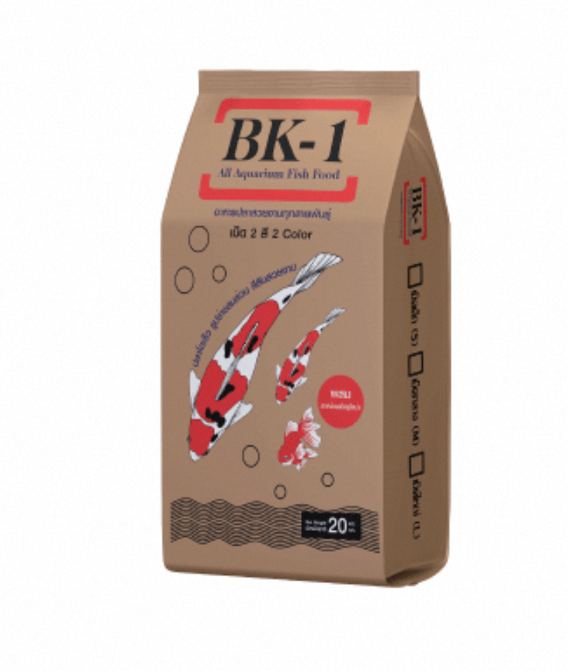 BK Series BK-1 Fish Food - All Aquarium Fish Food, Helping Fish Grow Quickly, Be Healthy and Prevent Cloudy Water ราคา 869 บาท*ส่งฟรี
