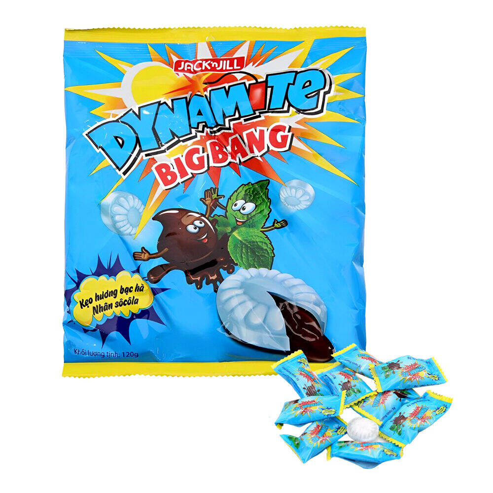 Kẹo Dynamite BigBang vị Socola Bạc Hà gói 120g