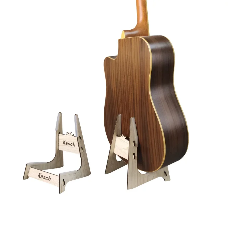 Guitar Stand Ukulele Stand Portable Detachable Electric Guitar Floor-Standing Rack Accessories Wooden Stand Musical Instrument Stand