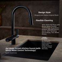Kohler | Pull-down Waterfall Cold and Hot Water Kitchen Faucet