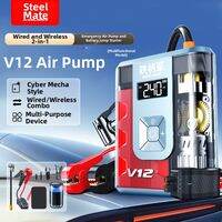 Steelmate | Portable Wireless Air Pump and Jump Starter