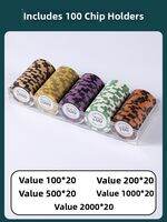 TAFUMAN | Waterproof Durable Poker Chips