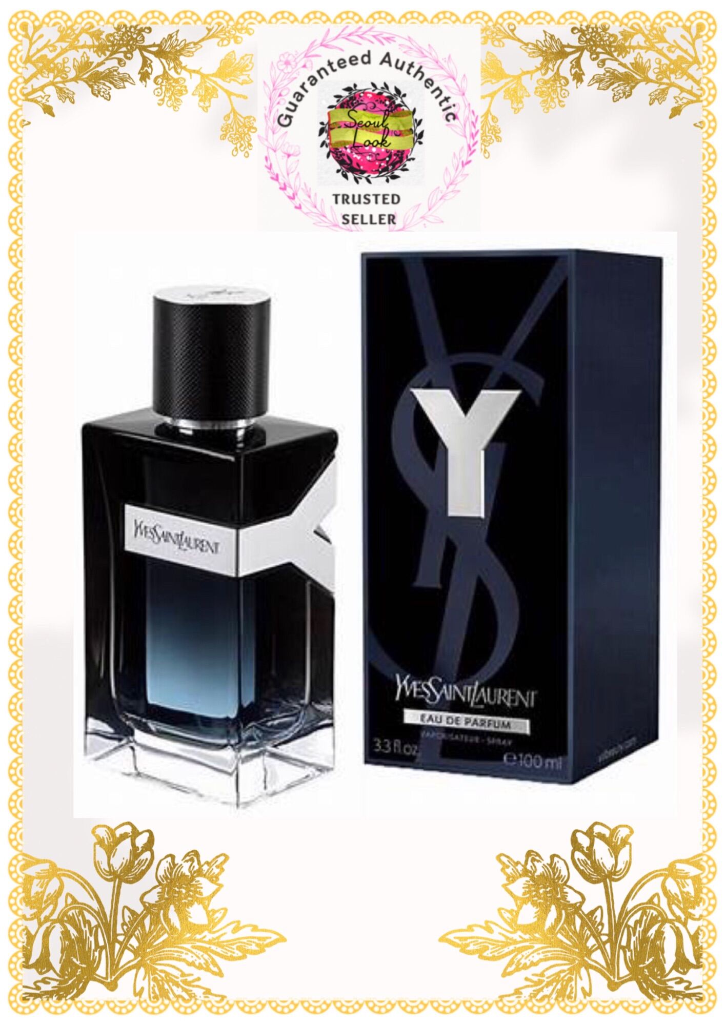 Yves Saint Laurent YSL Myslf EDP 100ml for Men (Retail Packaging