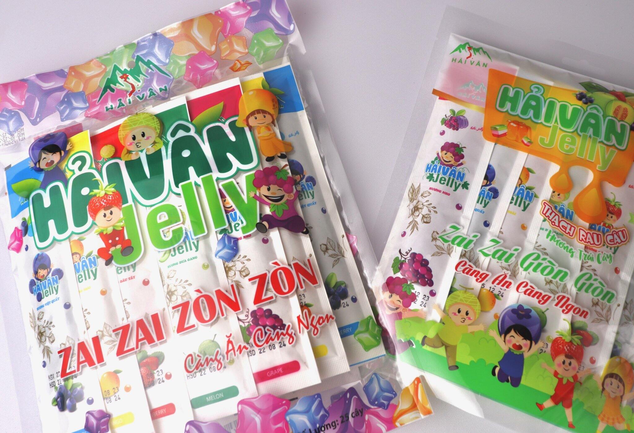 Thạch rau câu Zai Zai Zòn Zòn dài 370g
