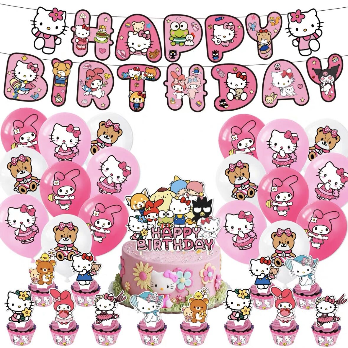 Hello Kitty Birthday Party Decoration - Best Price in Singapore