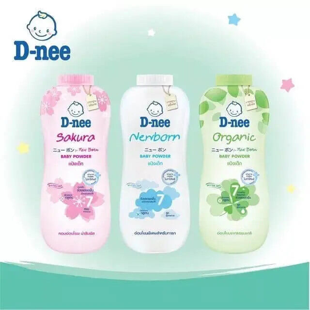 Phấn Rôm Em Bé Dnee Thái Lan D-nee Baby Powder 350g