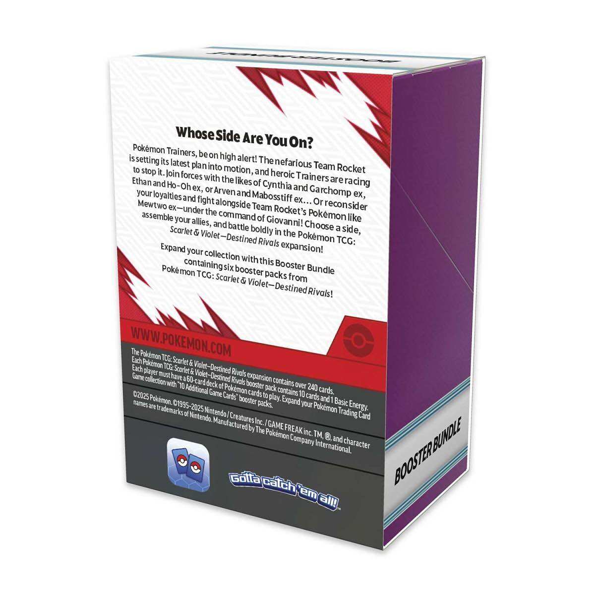 Pokémon TCG Scarlet & Violet-Destined Rivals Booster Bundle (6
