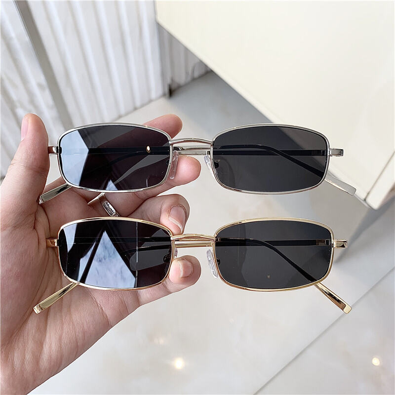 rectangle small frame sunglasses