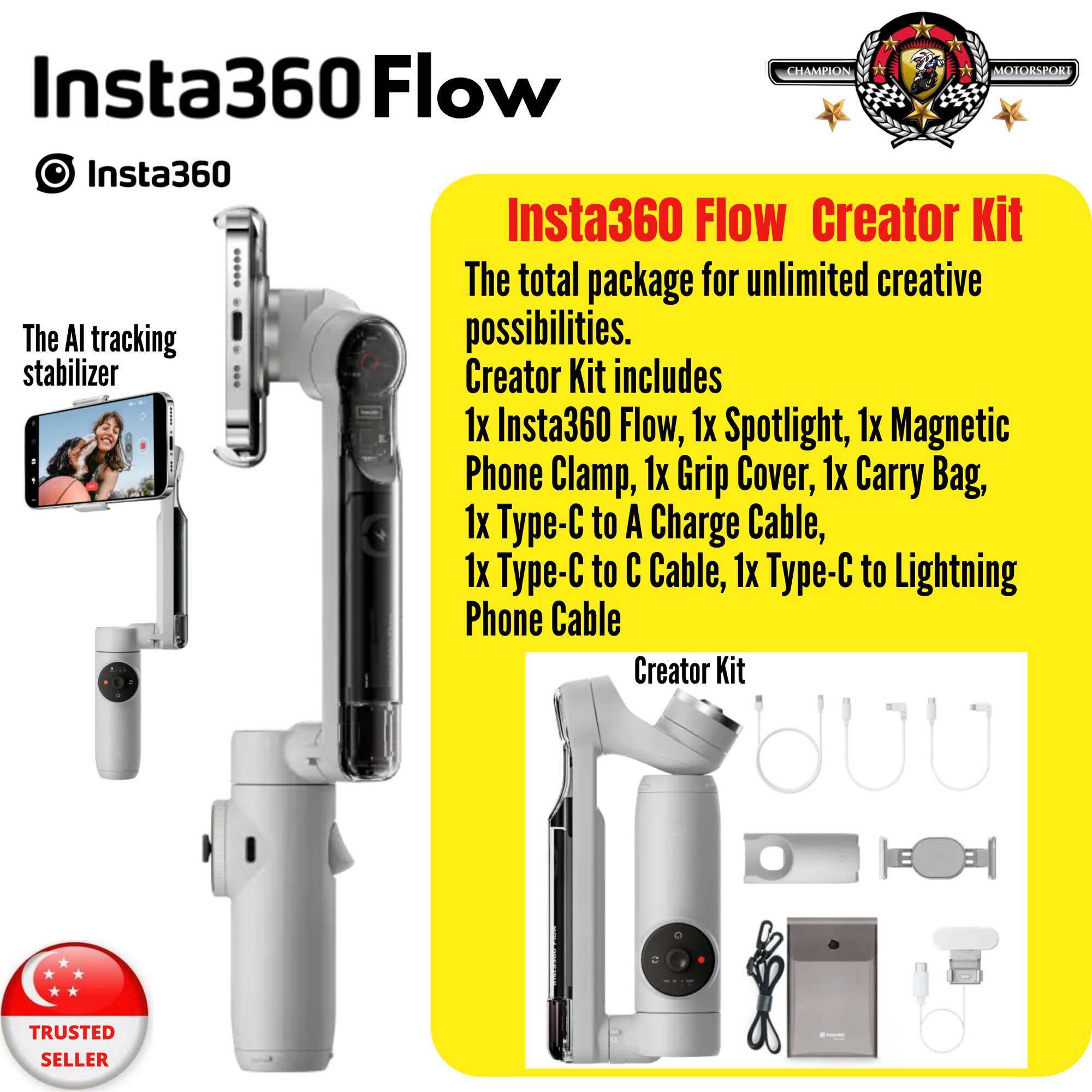 Insta360 はやし Flow CREATOR KIT