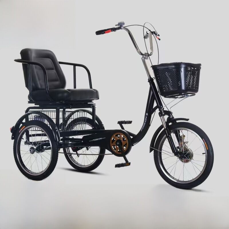 3 wheel bicycle for adults singapore Trimax 2G | Stable 3-Wheel City Tricycle with Large Basket Equipped with a high CARRYALL