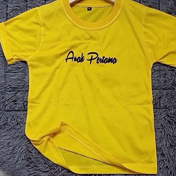 Kaos Anak Terbaru Tulisan Anak Pertama / Baju Anak Keren Viral Umur 1-12 Tahun