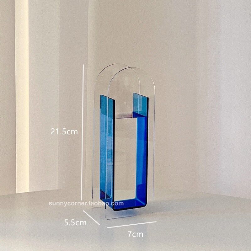 Modern Minimalist Acrylic Vase