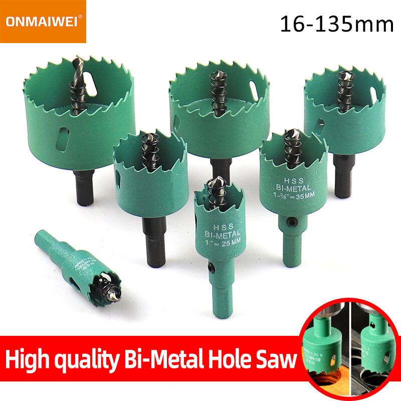 Pastlla 7-1/2 Inch (191mm) Hole Saw Set – HSS Bi-Metal For LED Recessed Lights, Wood, Drywall & Plastic, With Gloves