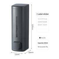 Asvel | Wall Mounted No-Drill Magnetic Soap Dispenser
