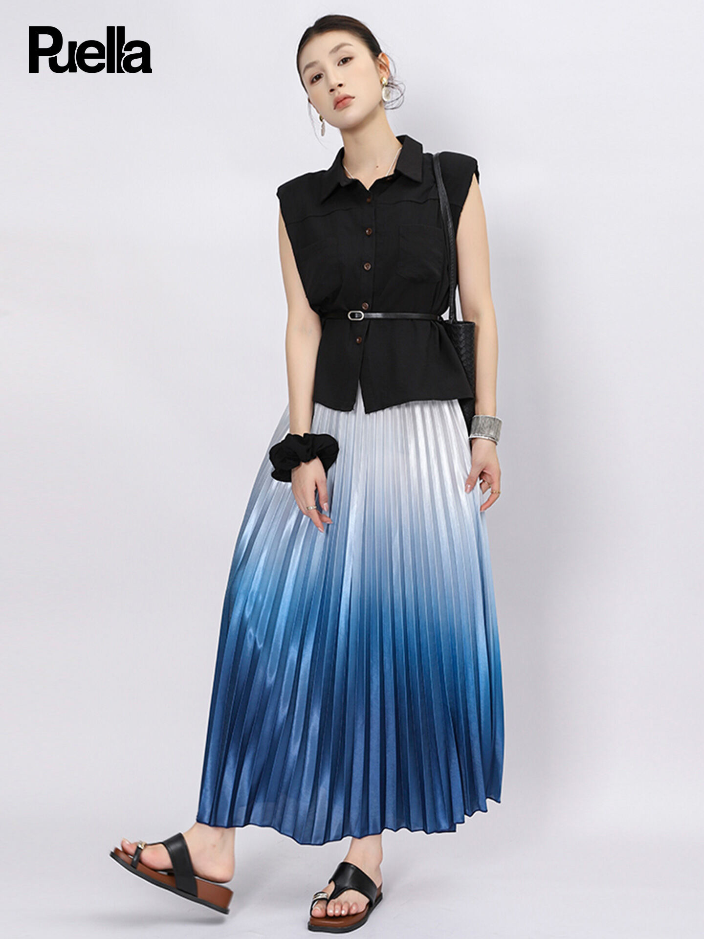 Shop Mango Pleated Skirt at Better Price Online Lazada Singapore