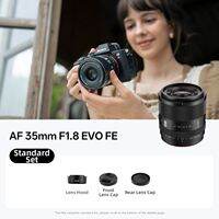 VILTROX AF 35mm F1.8 II EVO Full Frame Auto Focus Lens for Sony FE and Nikon Z Mirrorless Cameras Large Aperture High Quality Construction