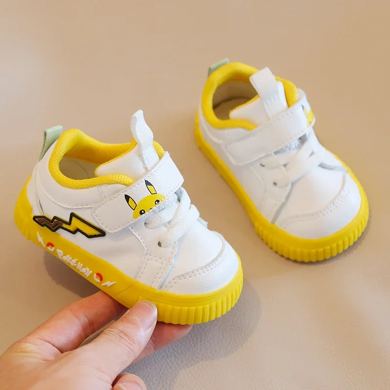 Baby Toddler Shoes Soft Bottom Spring and Autumn Boys 0-1-2 Years Old Baby Girl Shoes Autumn Infant White Shoes Children