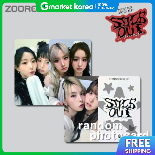 Nmixx Fe3O4 Stick Out Photocard (Unit /Random) - Star (Genuine