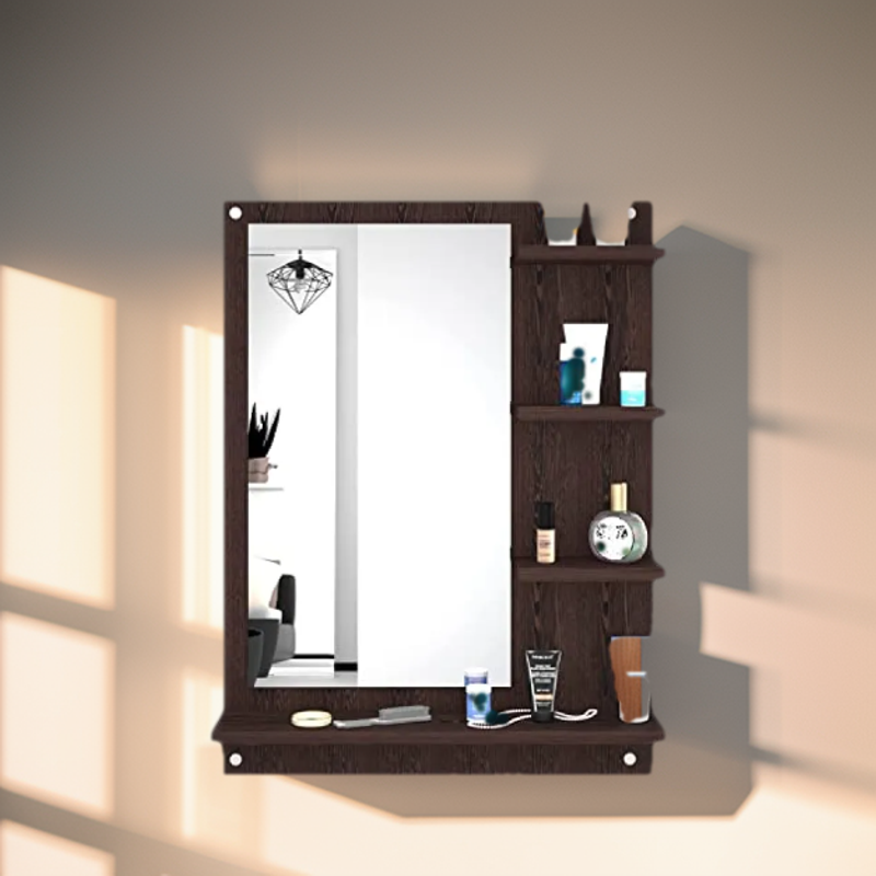 Fabulous DIY Wall Mounted Dressing Table / Wall Mirror With Shelf. 