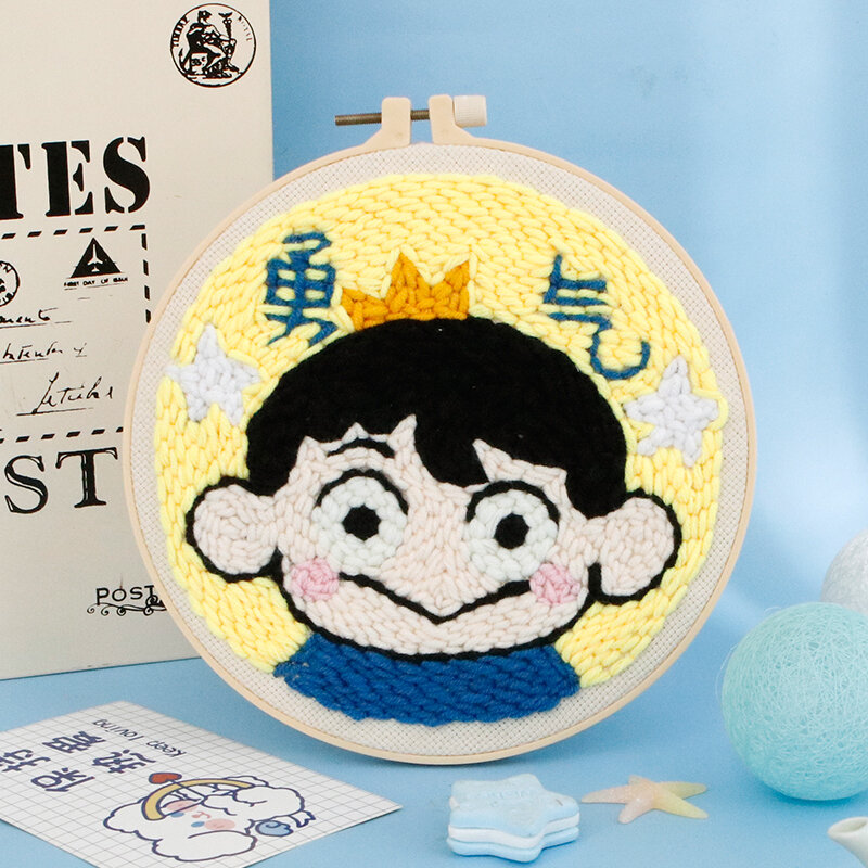 Beginner Friendly DIY Needle Punch Kit for Children
