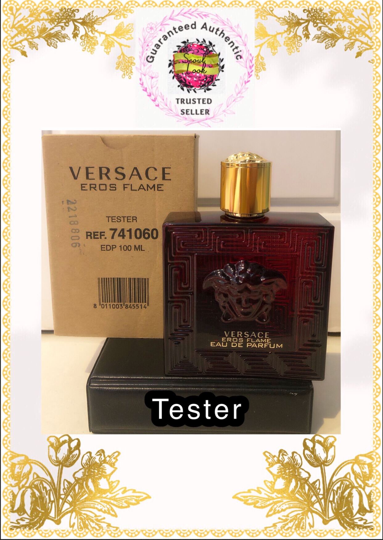 Versace eros flame discount tester