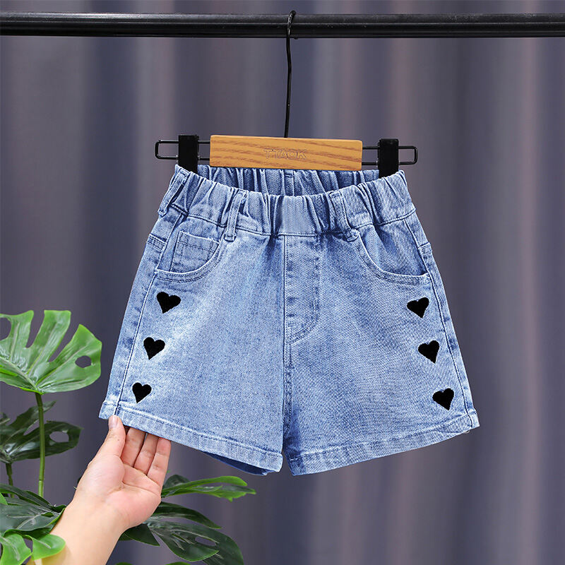 Girls on sale blue shorts