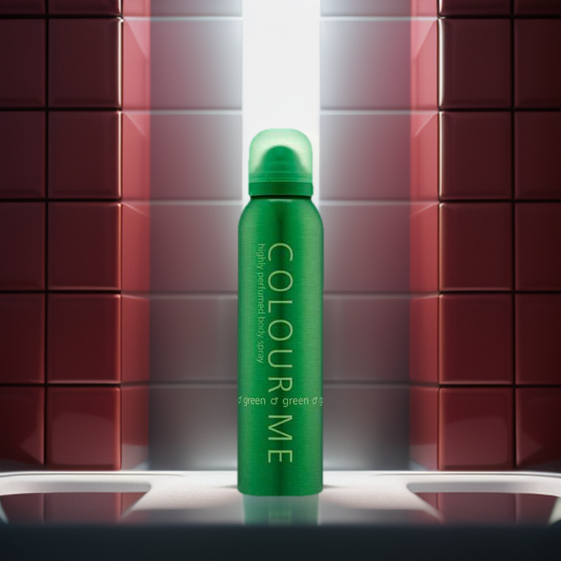 COLOUR ME highly perfumed body spray (Green) 150ml | Daraz.lk
