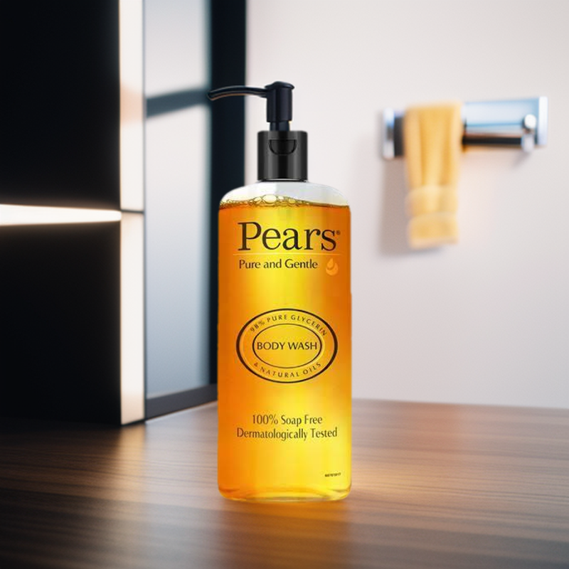 Pears Body Wash Gentle Care Cleanser for Soft and Smooth Skin. 