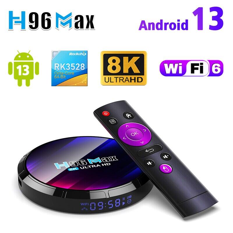 Internet Tv Box Wifi - Android 14 Smart Media Player 4K 8K