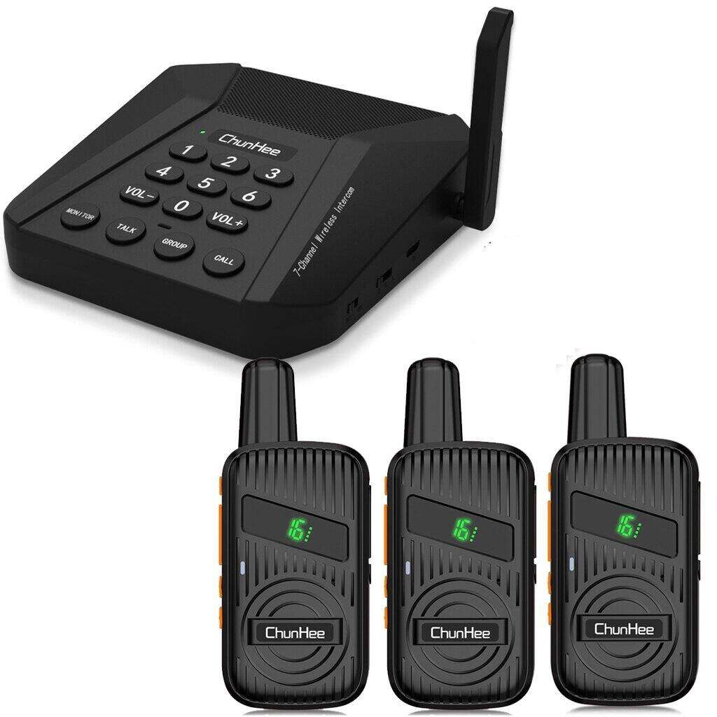 Chunhee Intercom for the house Wireless 4-Way & 2-Way Communication, 21 ...