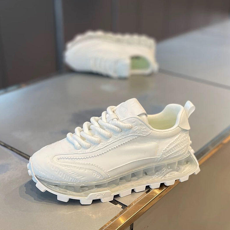 Design Style Men's Sporty Casual Shoes Thick Bottom Breathable Comfortable New Arrival Dad Sneakers from China Summer 2024 · v7