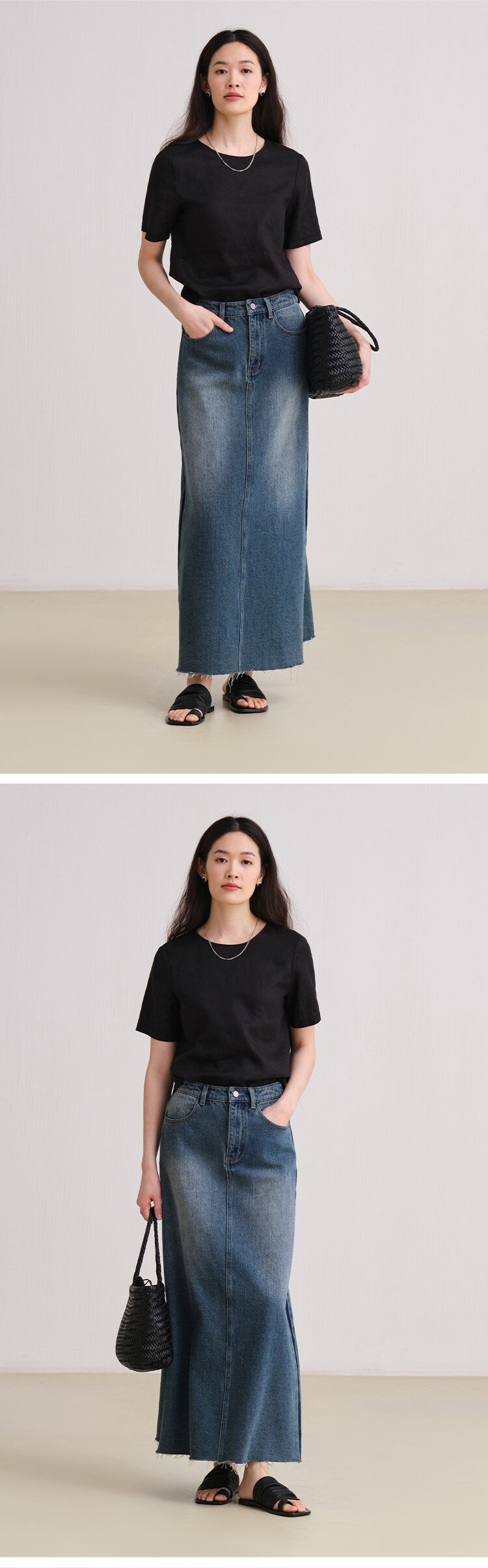 100% Linen Short Sleeve T-Shirt Women's Casual Style Original Travel Wear Spring Season Versatile Comfortable Fit round Neck