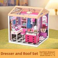 Rolife | Dustproof Roof DIY House Accessory 3D Block Mini Scene Model