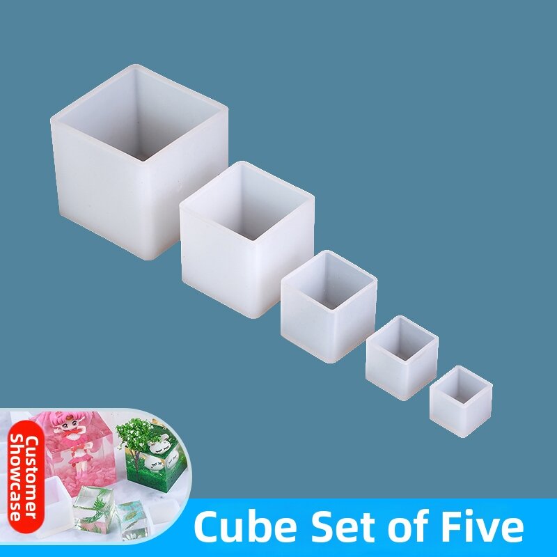 Epoxy Resin DIY Square Silicone Molding Material