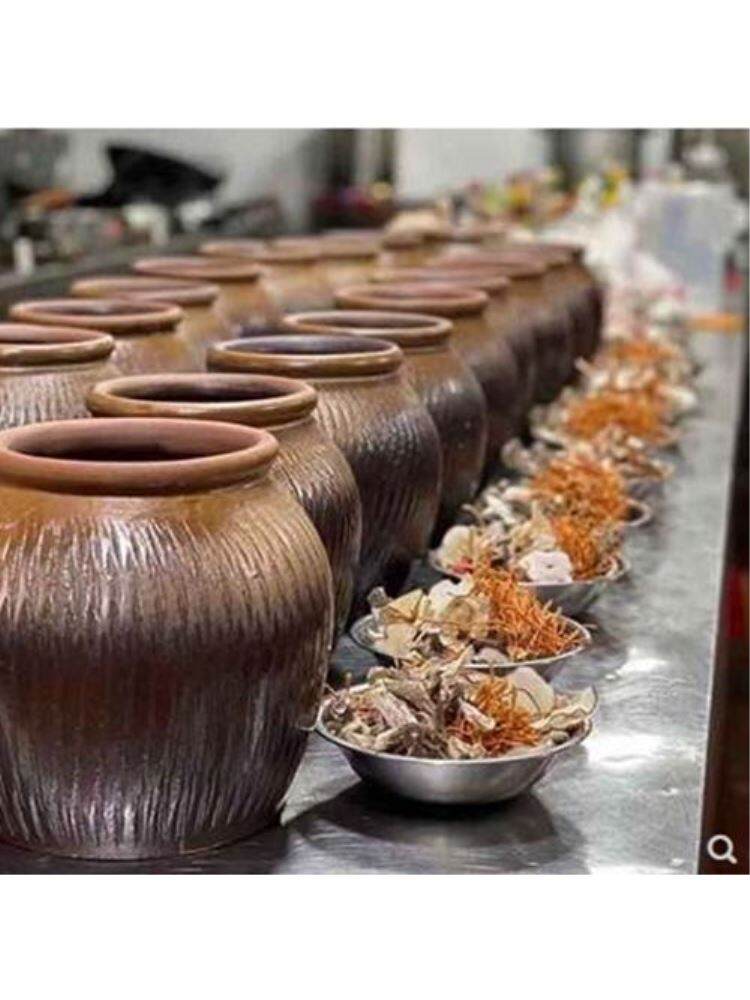 Large Commercial Soup Pot Cooker Customizable Salt Baking Oven Traditional Healthy Clay Pot Soup Machine for Restaurant Use. 