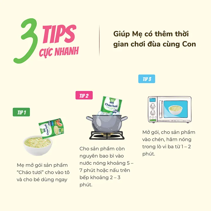 Cháo Tươi SGFood Thịt Thăn Rau Củ 240g – Dinh Dưỡng Cân Bằng, Thơm Ngon & Tiện Lợi Cho Mọi Bữa Ăn!