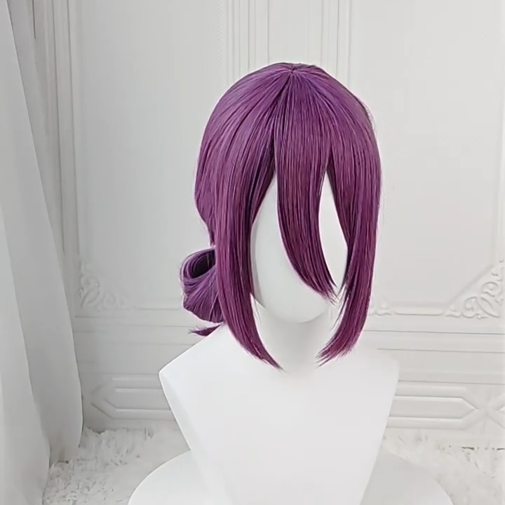 Reze wig Chainsaw Man Cosplay Wig Anime Reze Cosplay Purple