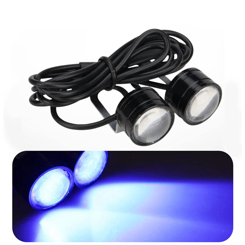 IN Lampu LED Motor Cermin Cahaya 12V Isi 2 PCS | Lampu Rem | Aksesoris Mobil | COD Harga 16,900 rupiah*Gratis Ongkir