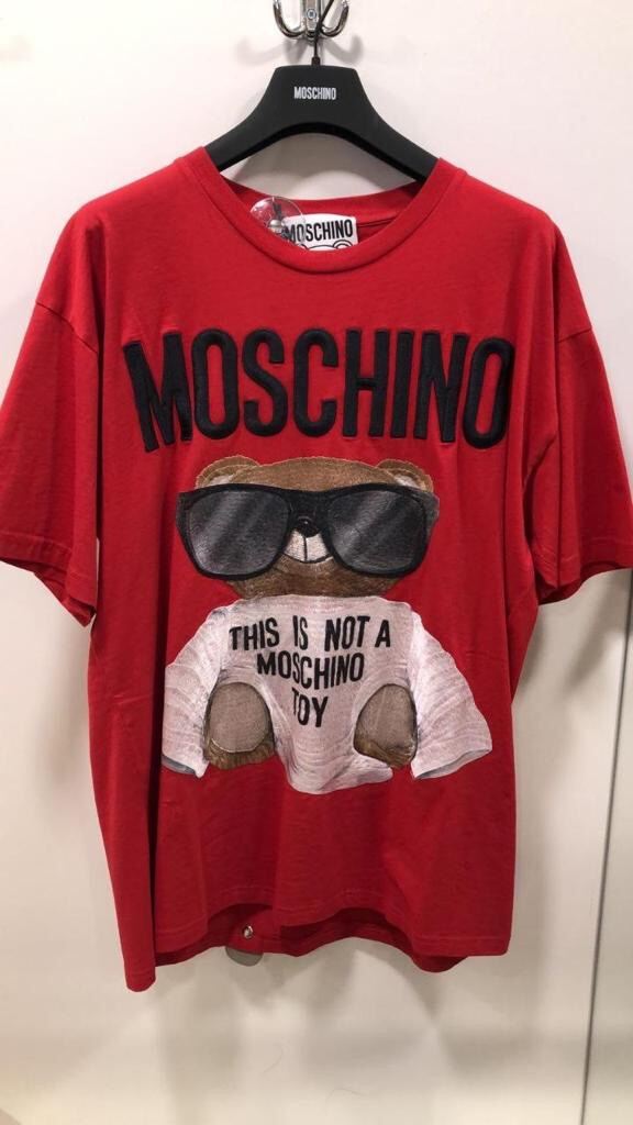 moschino shirt red