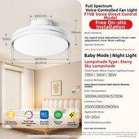 Bull | Ceiling Fan Light Modern Design for Bedroom and Dining Room