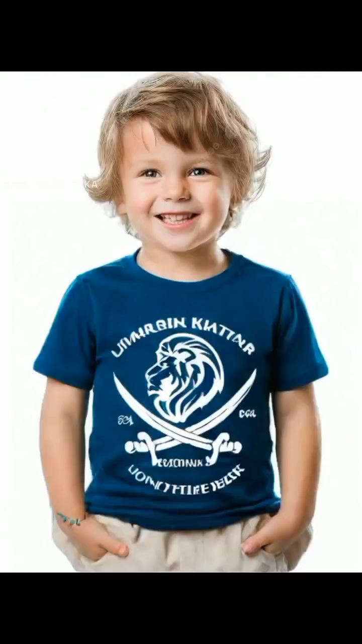 ( Kaos Anak ) Monstahopkids Kaos Anak Laki-Laki Perempuan Motif Pedang Umar Bin Khatab Bahan 24s