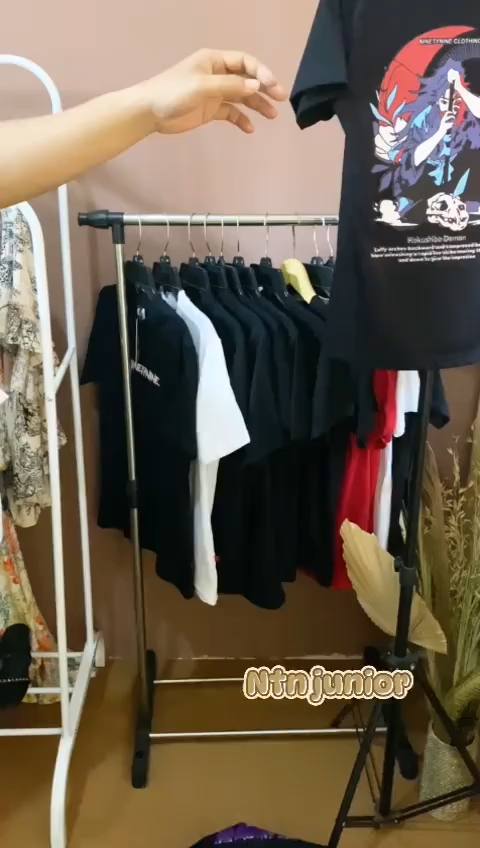 JUJUTSU KAISEN Kaos Anak Warna Hitam Junior Tanggung Baju Disto Umur 9 -16 Tahun Series Gojo Sateru