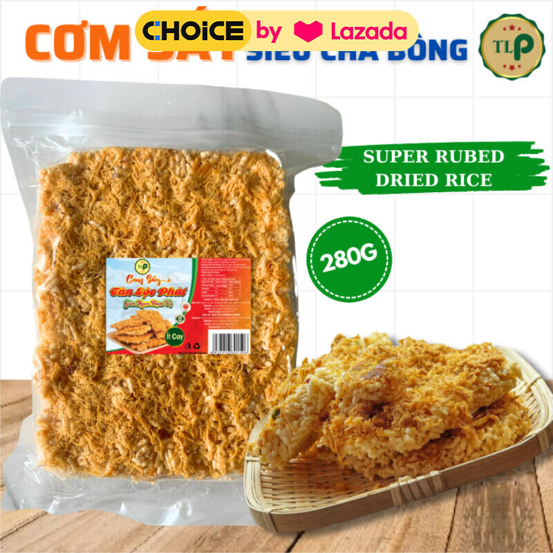 CƠM SẤY SIÊU CHÀ BÔNG TÂN LỘC PHÁT BỊCH 280G