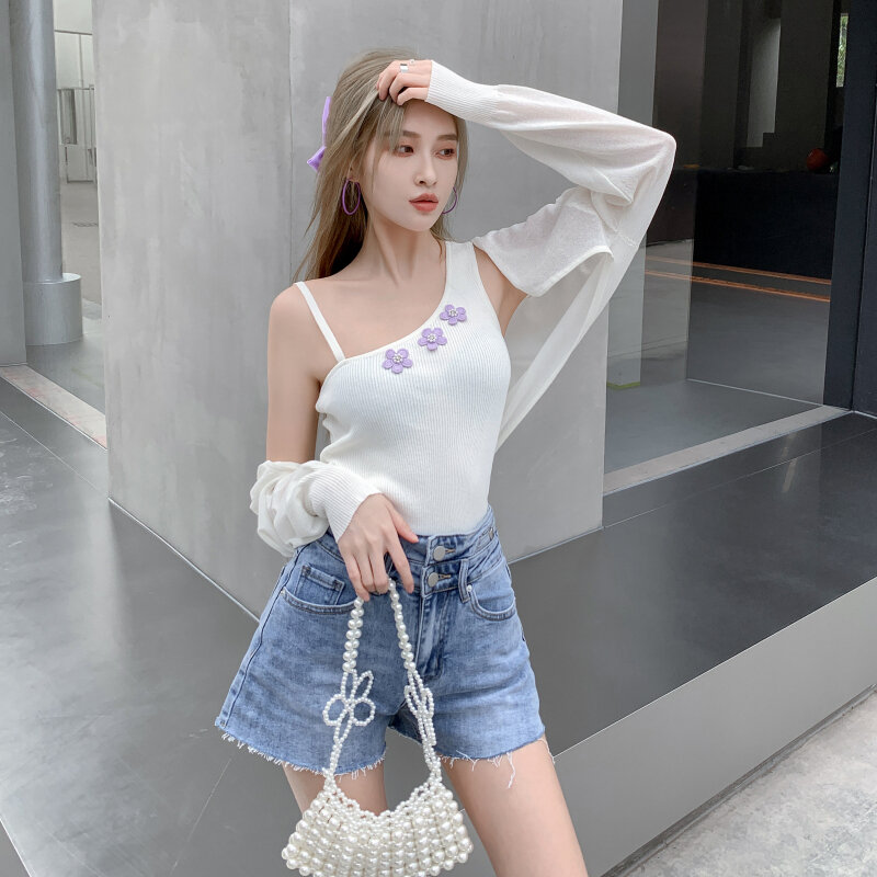 Denim skirt cover up Clearance