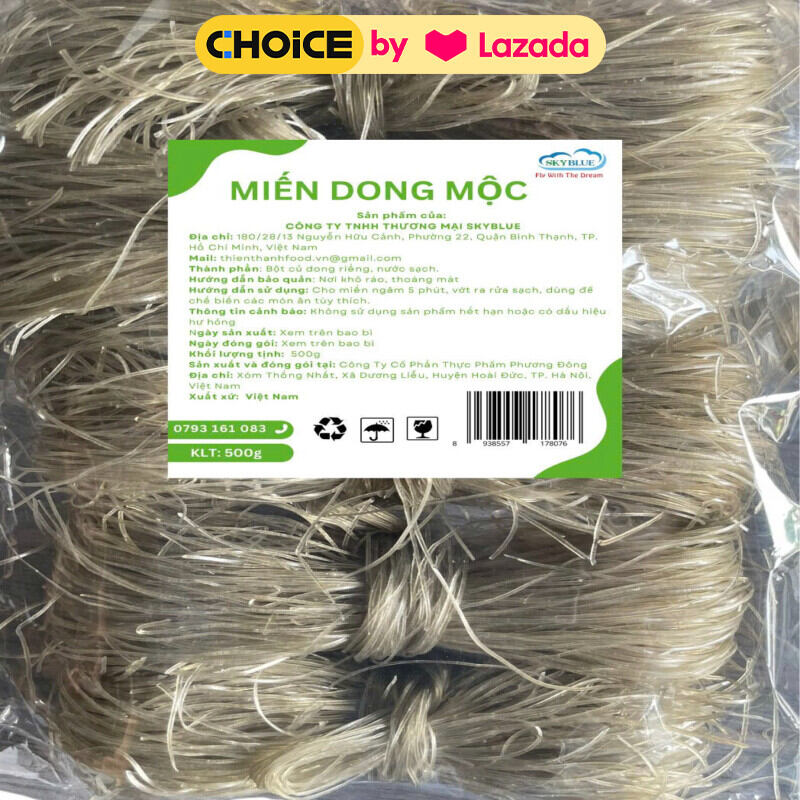 Miến Dong Mộc 500G - Hàng chính gốc Hà Nội